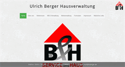 Desktop Screenshot of hvberger.de